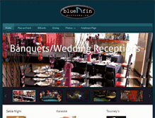 Tablet Screenshot of bluefinbilliards.com